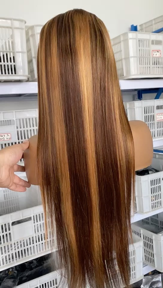 Highlighted Wig