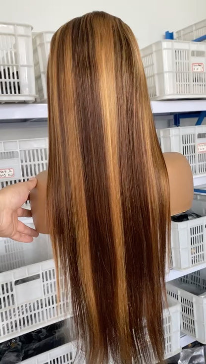 Highlighted Wig